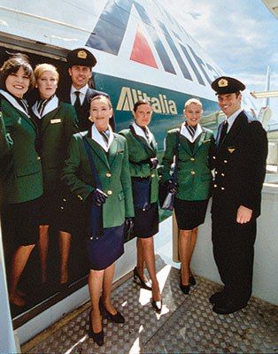 Alitalia-crew