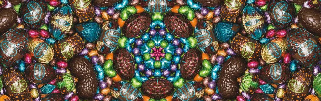 Easter Chocolate-kaleidoscope